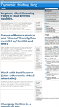 Mobile Screenshot of blog.dynamichosting.biz